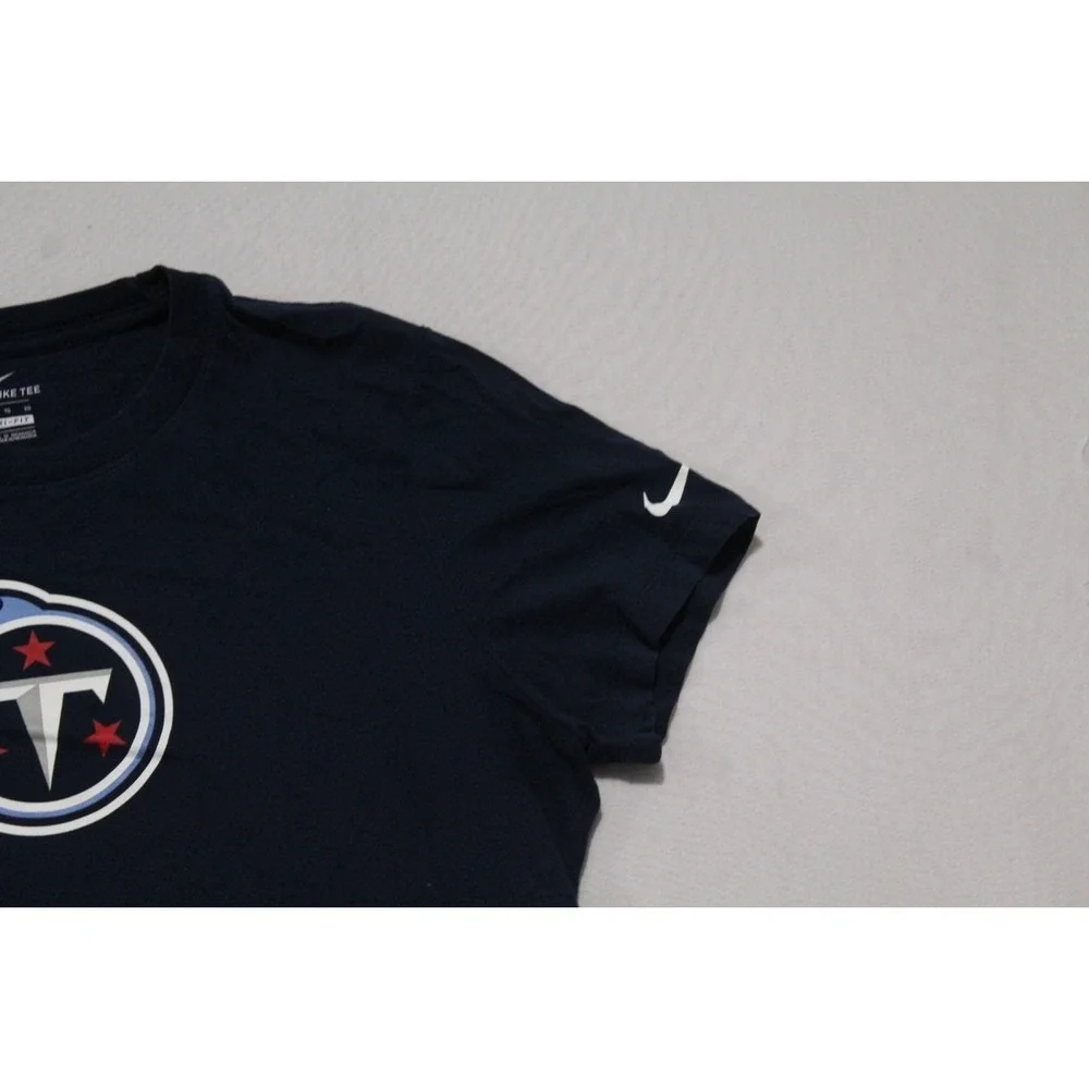 The Nike Tee Tennessee Titans Men Blue Shirt NFL Size XL